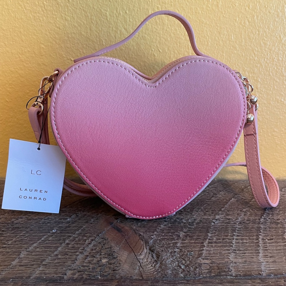Lauren Conrad Heart Ombre Crossbody